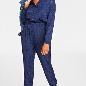 Blue Women's Jumpsuit